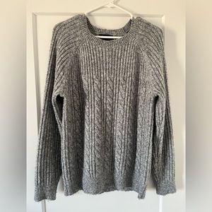 Express cable knit sweater